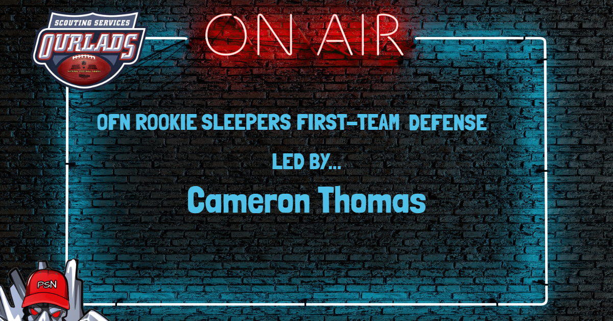 OFN 2022 NFL FIRST TEAM ROOKIE SLEEPERS (DEFENSE)